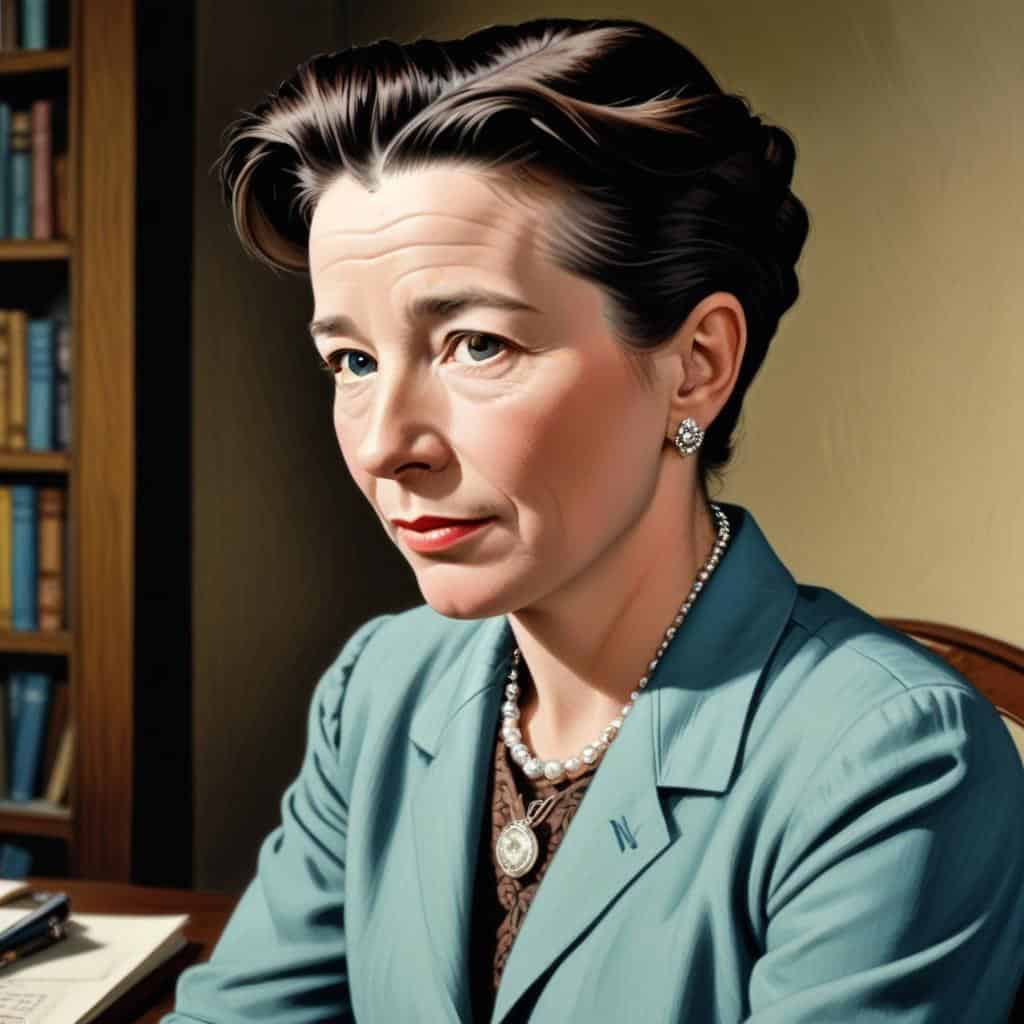 5. Simone de Beauvoir