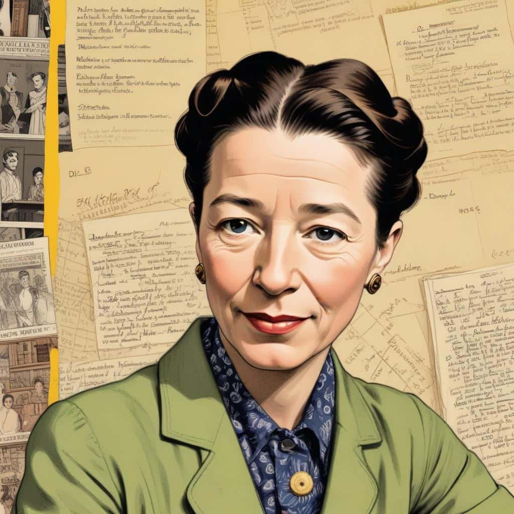  Simone de Beauvoir 