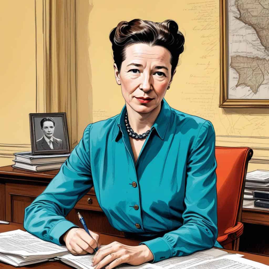  Simone de Beauvoir 