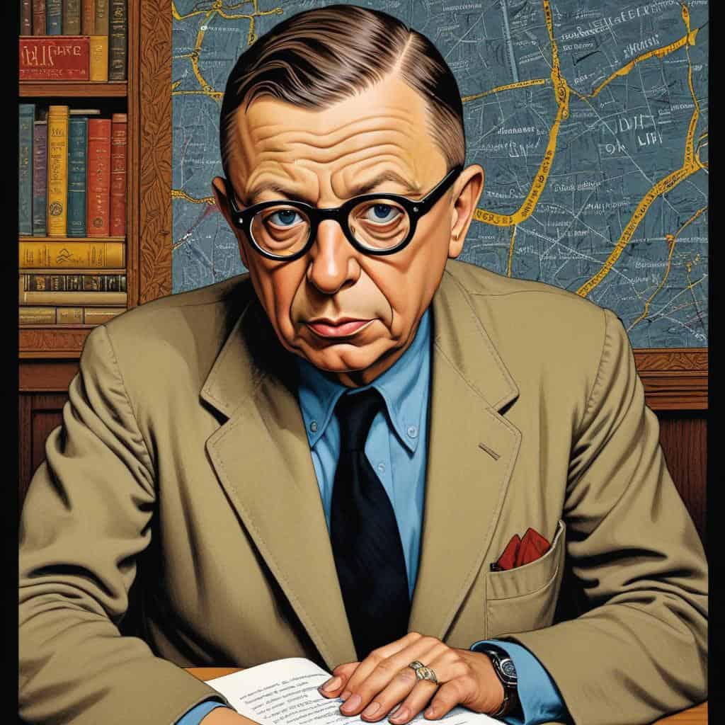 3. Jean-Paul Sartre