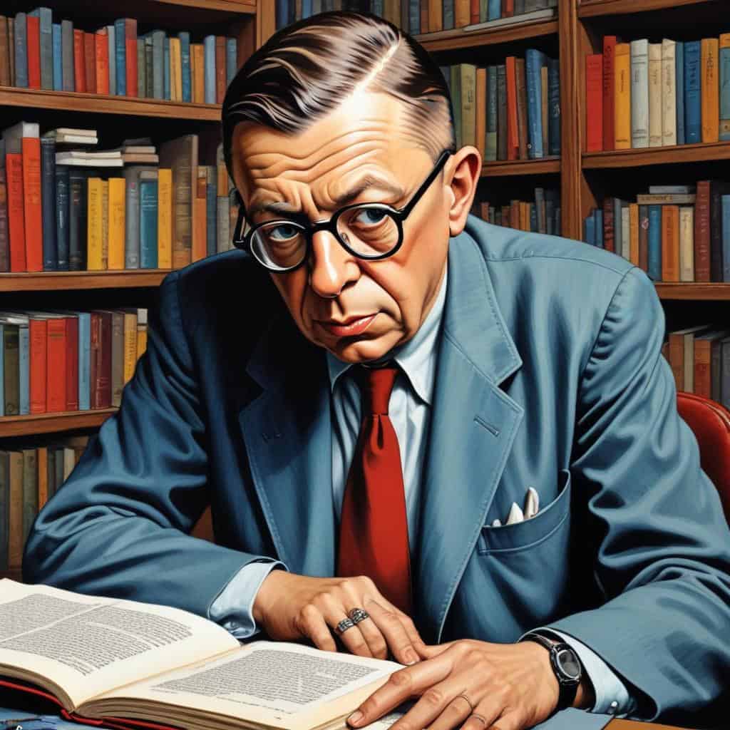 5. Jean-Paul Sartre