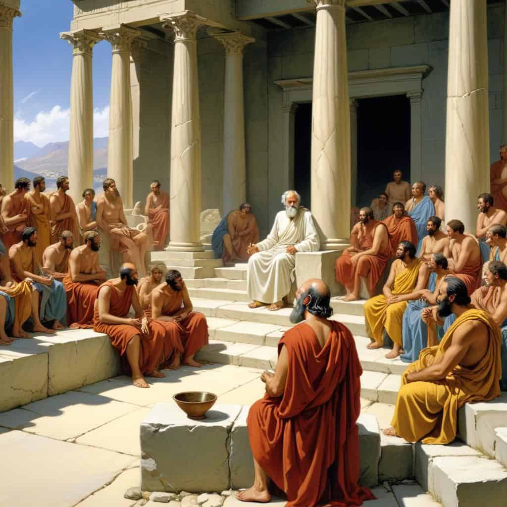 The Birth of Socratic Dialogue