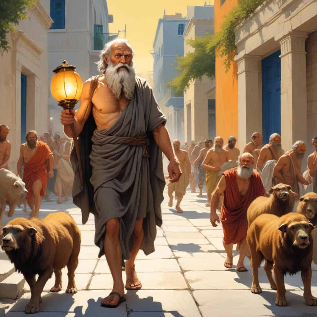 Diogenes Famous Interactions