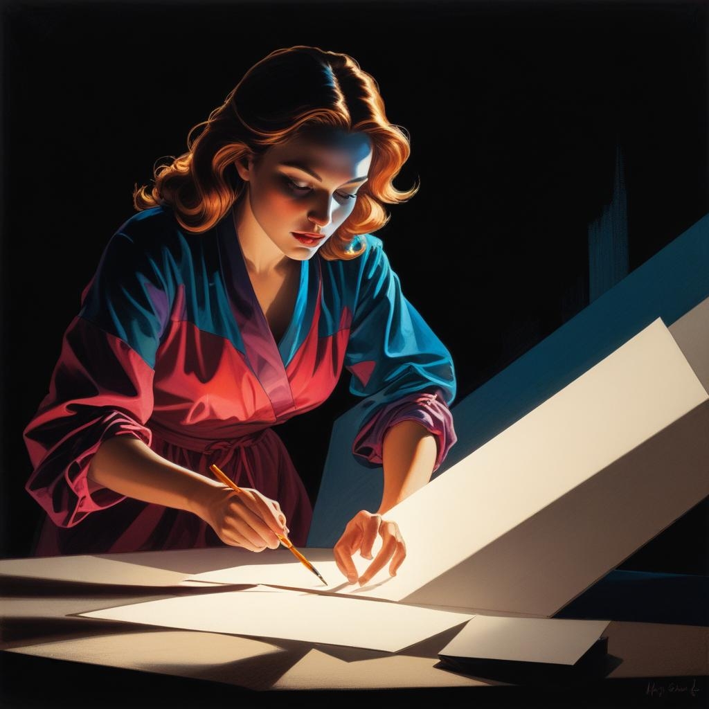 Chiaroscuro and Illusion of Volume