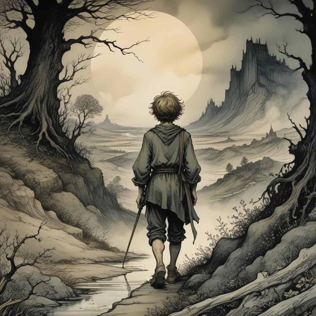 Young David Began His Journey