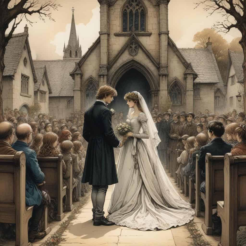 David Marries His Childhood Sweetheart