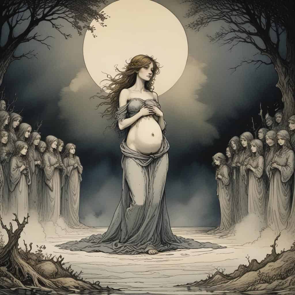 Davids Wife Becomes Pregnant