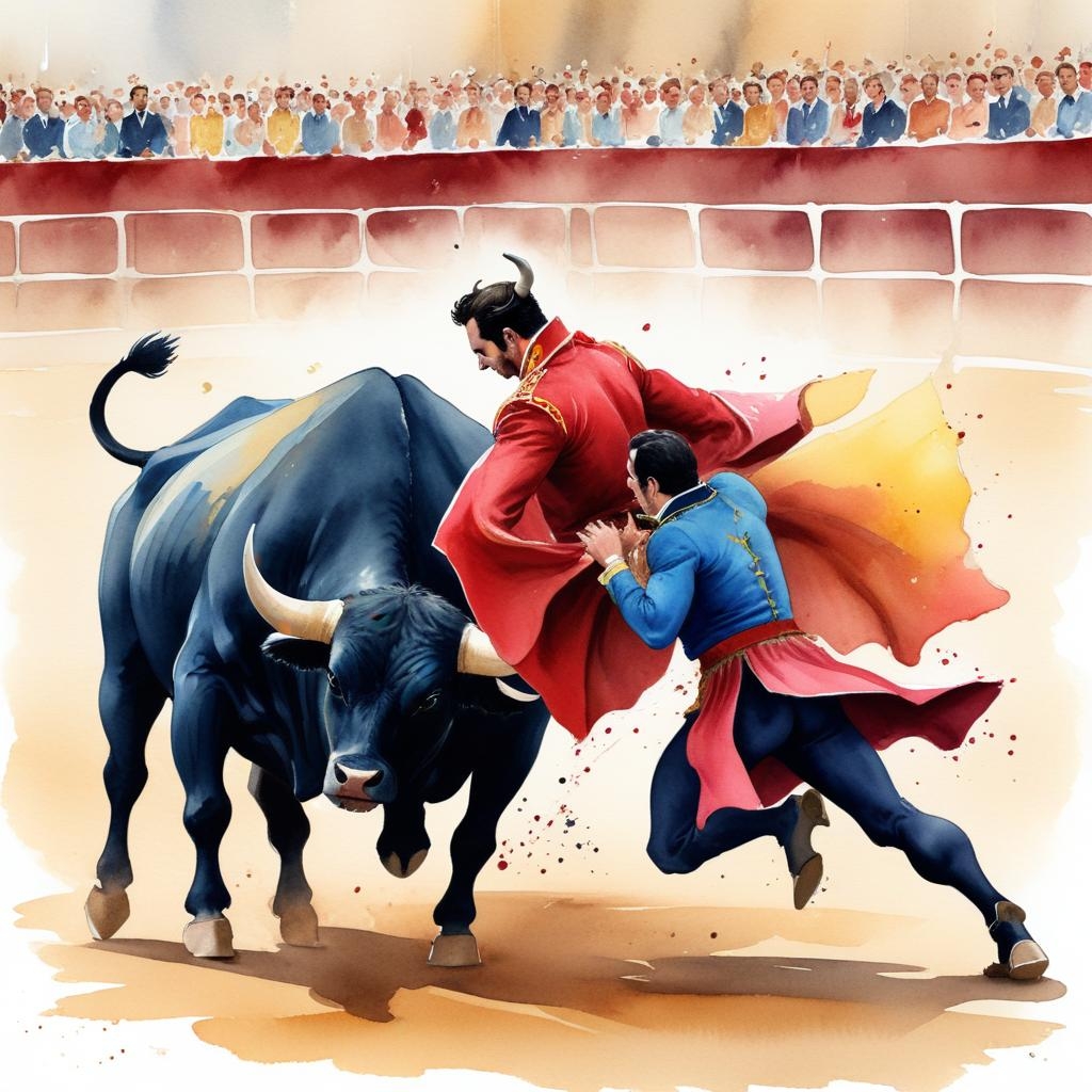 4. The Bullfighting Scene