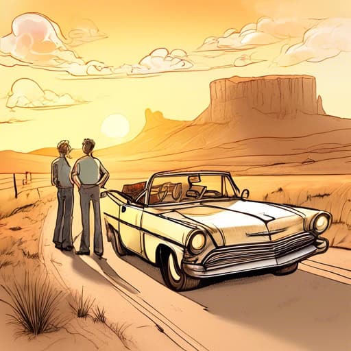 1. Sal Paradise meets Dean Moriarty