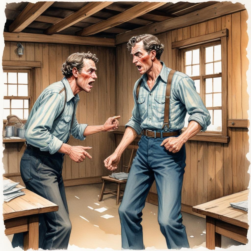 2. Curley, the Bosss Son, Picks a Fight