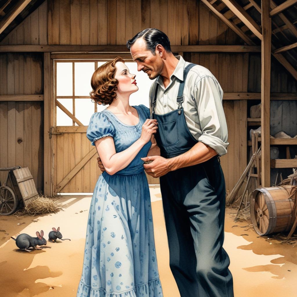 4. Curleys Wife Flirts with Lennie