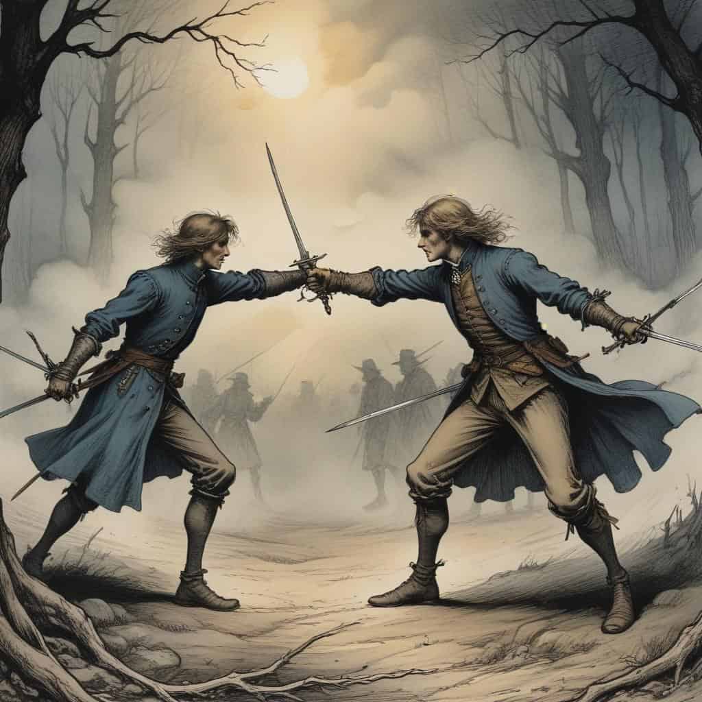 The Duel Takes Place