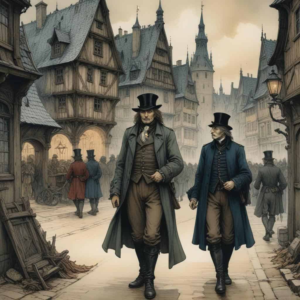 The Gambler Arrives in Roulettenburg