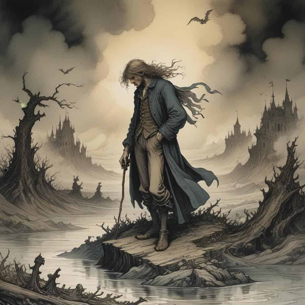 The Mans Inner Struggle