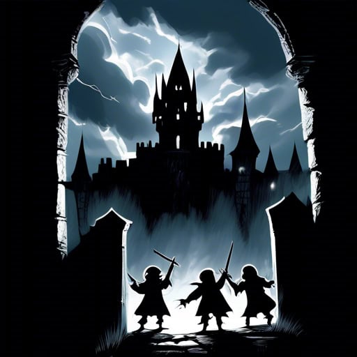 The Final Battle at Draculas Castle