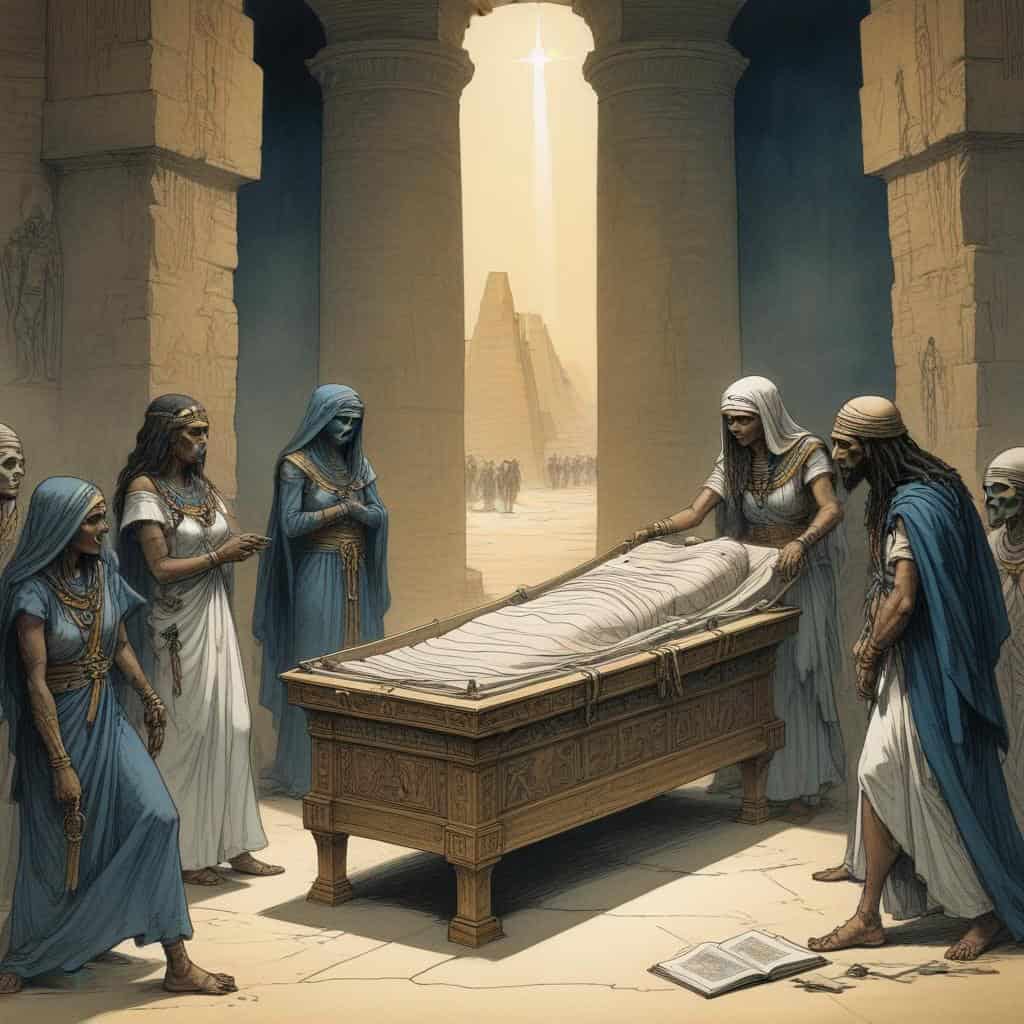 The Discovery of the Mummy