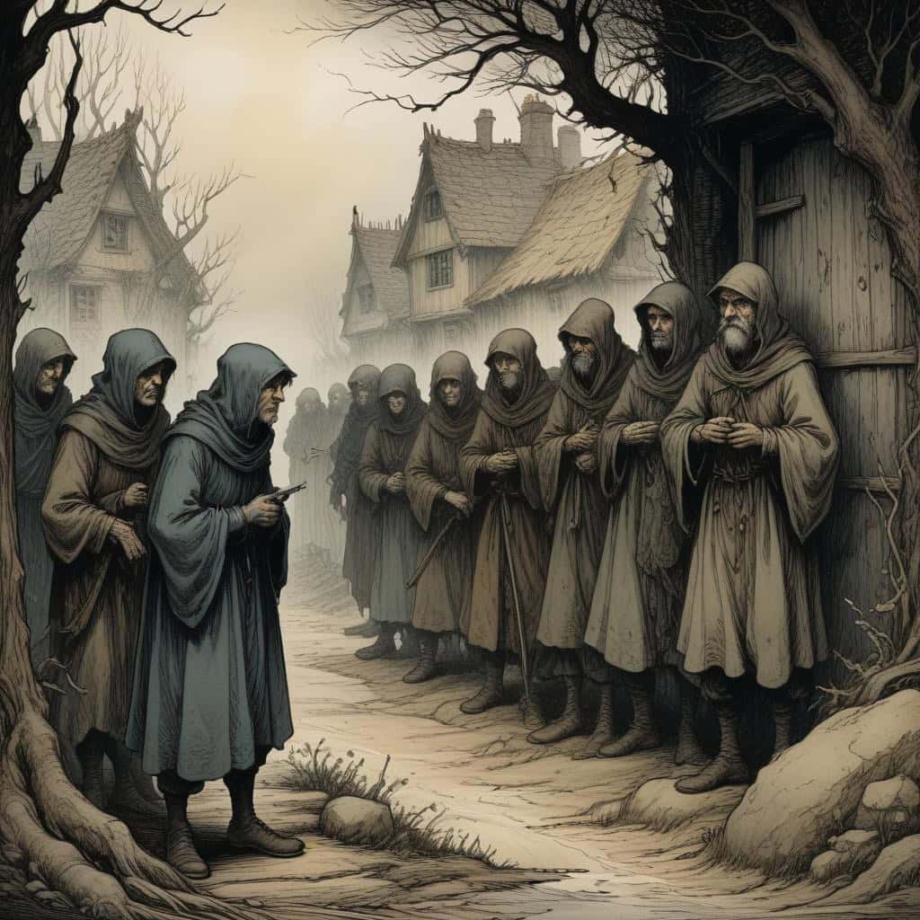 Villagers Suspect the Stranger