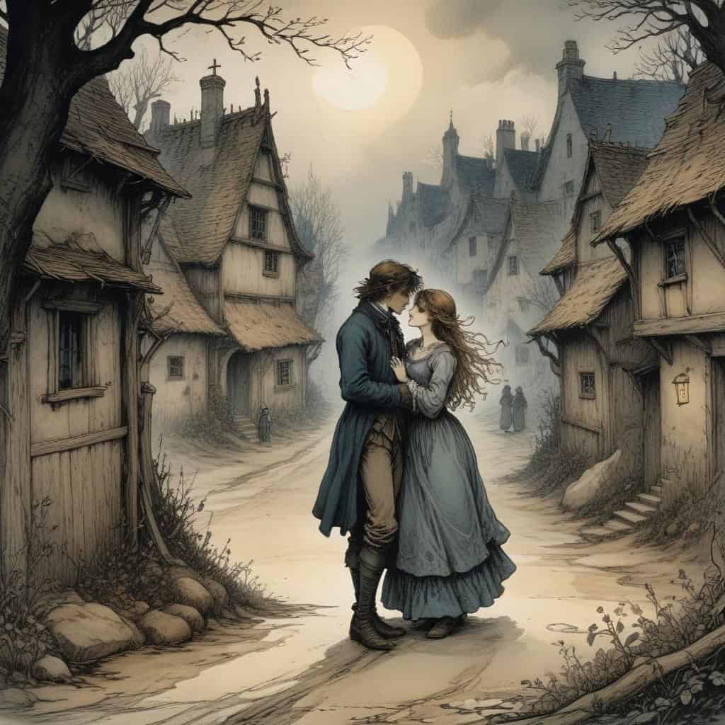 Young Woman Falls in Love