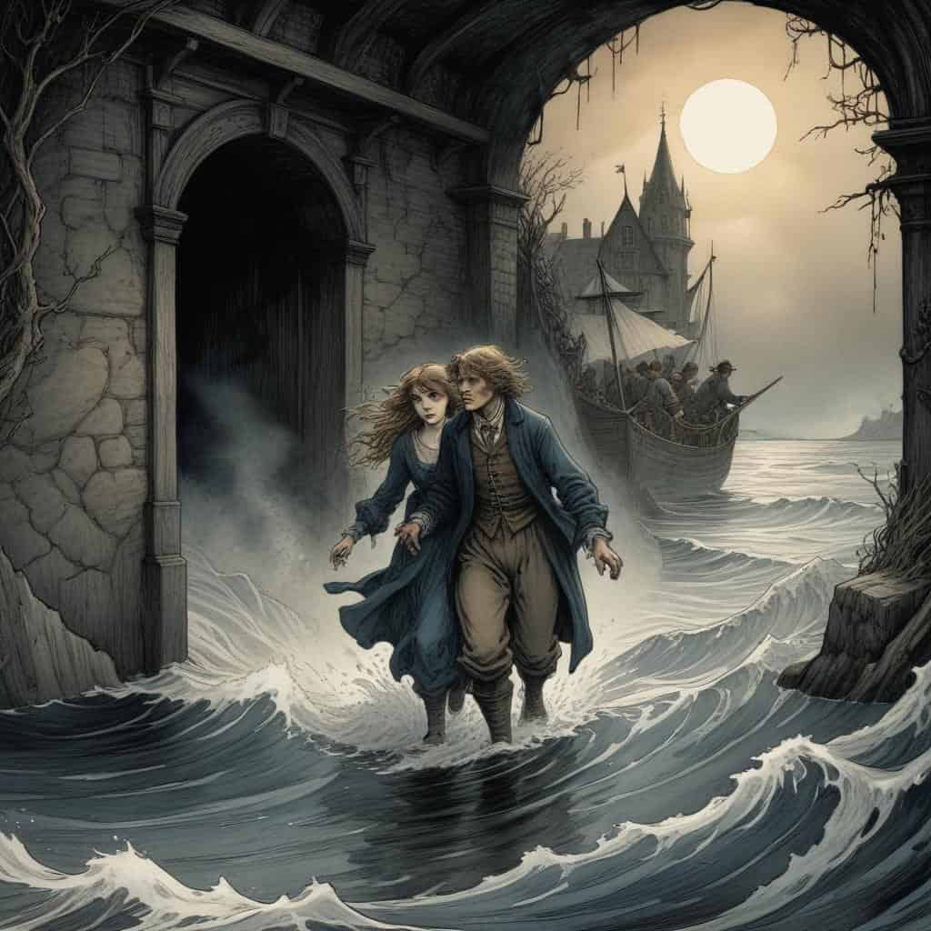 7. The Escape from the Waters Mou