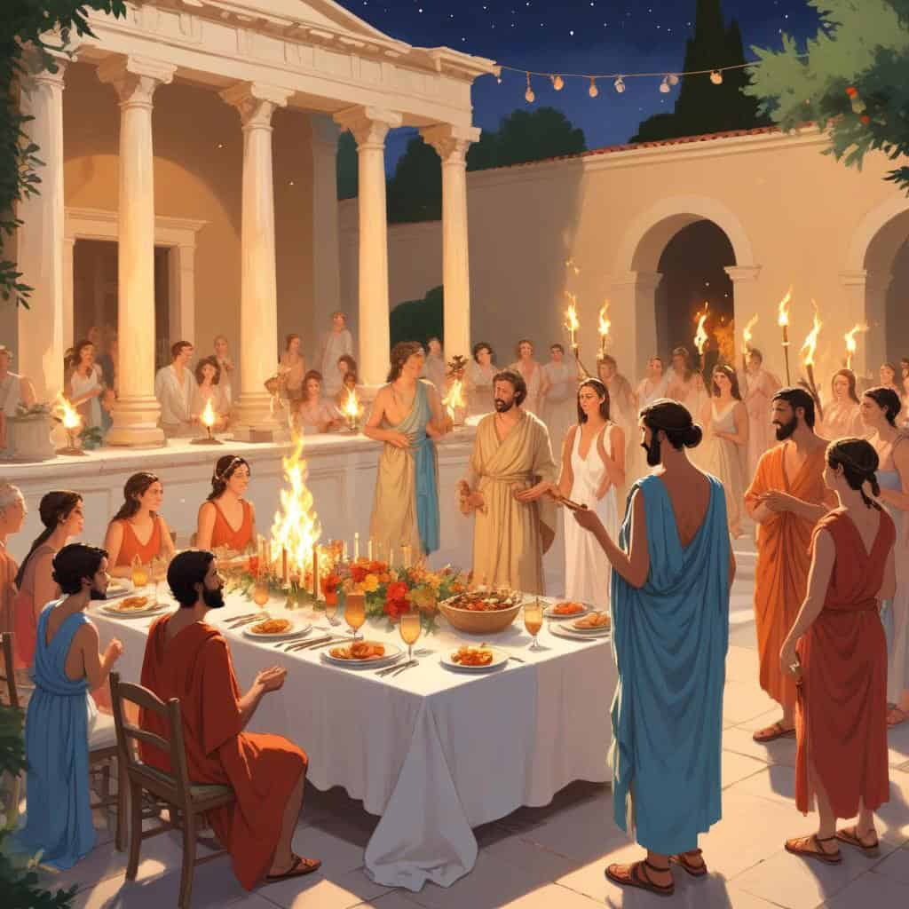 The Arrival of the Guests