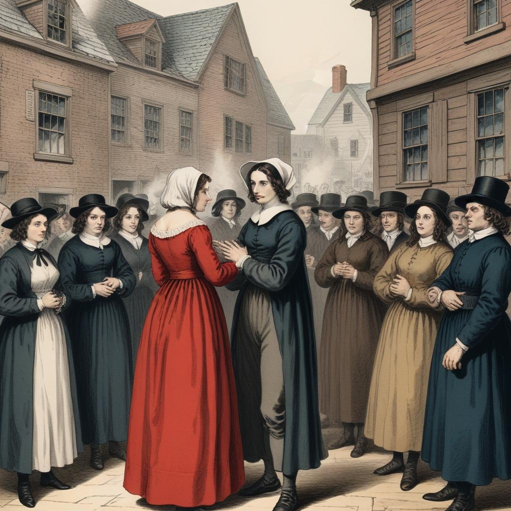 1. Hester Prynnes Public Shaming