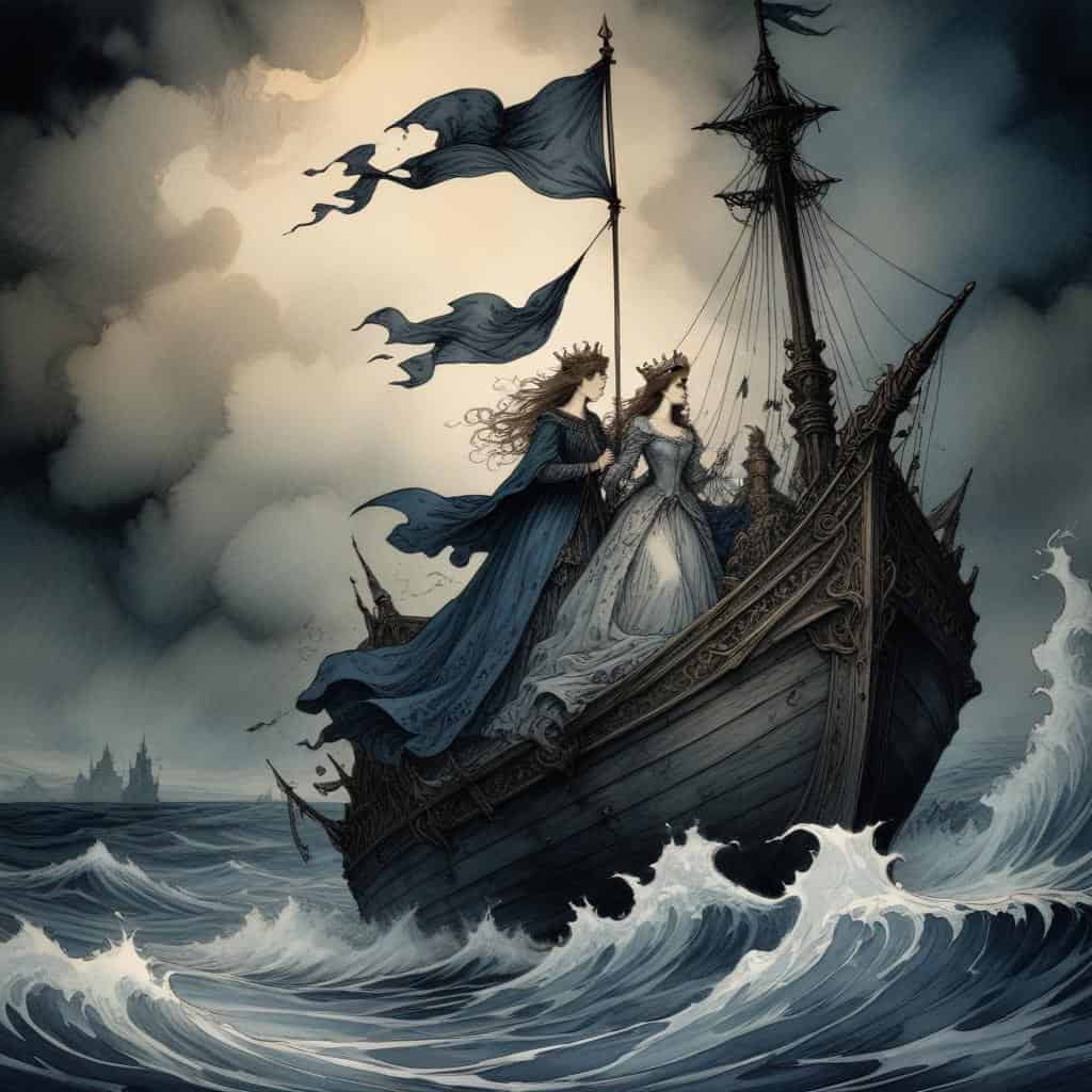 The Queen and Prince Guidons Fate