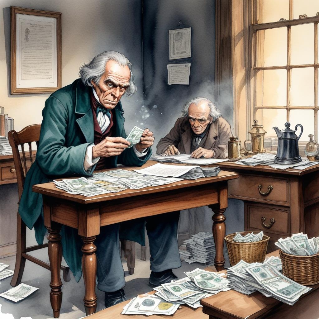 1. Scrooges Stinginess