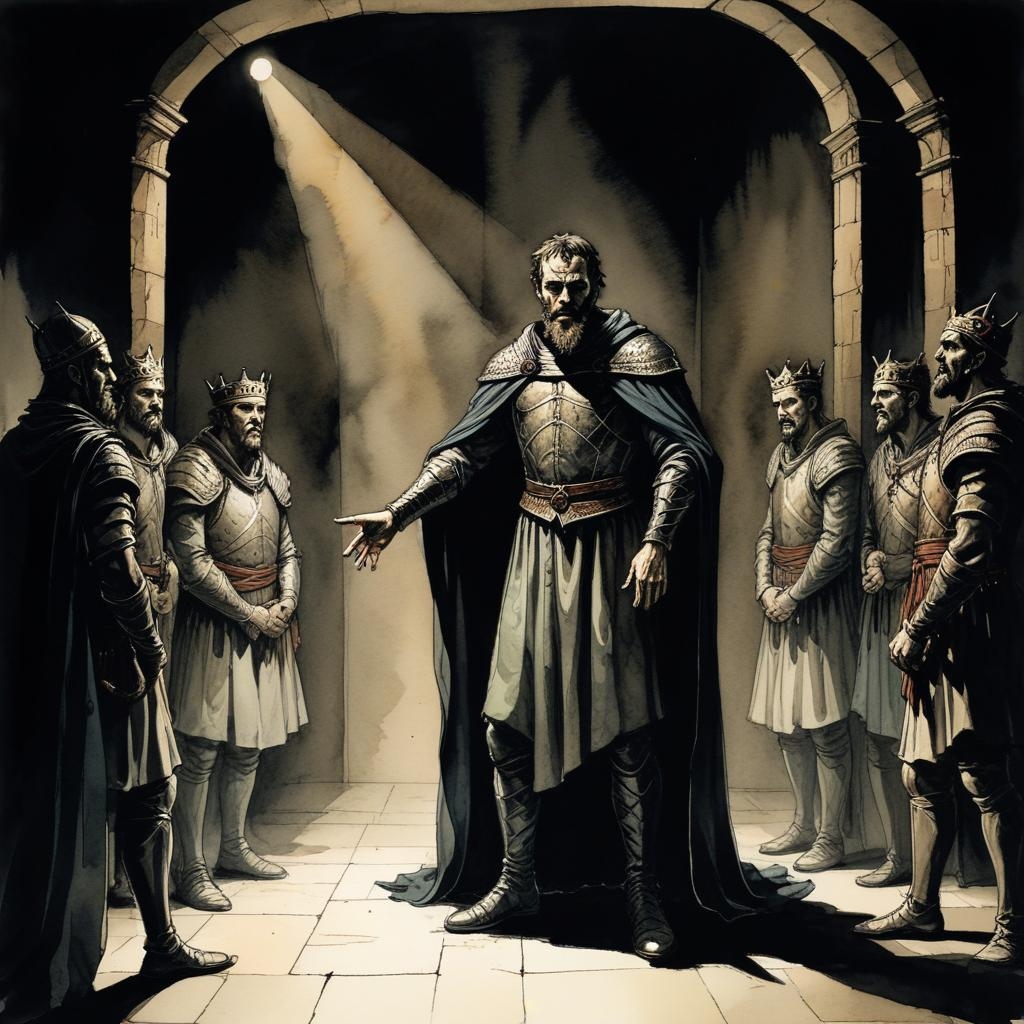 Macbeth Orders the Murder of Banquo