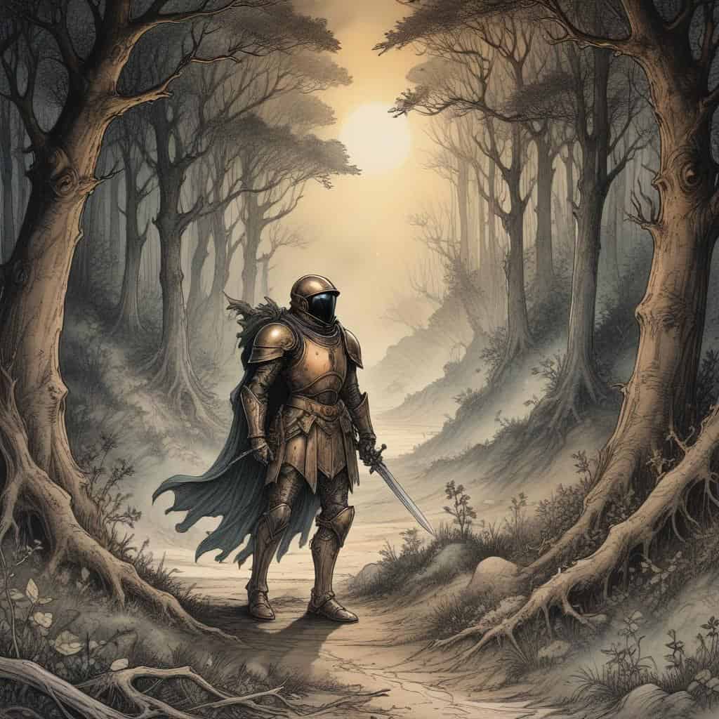 3. Mars Encounters a Mysterious Knight