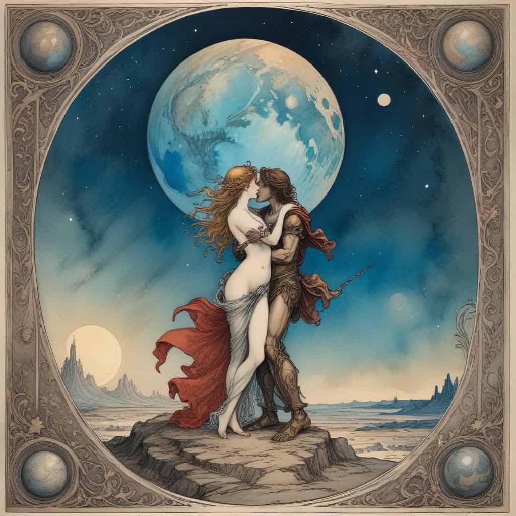 8. Mars and Venus Find Happiness Together