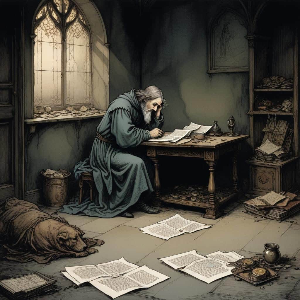 Chaucers Reflection on his Financial Situation