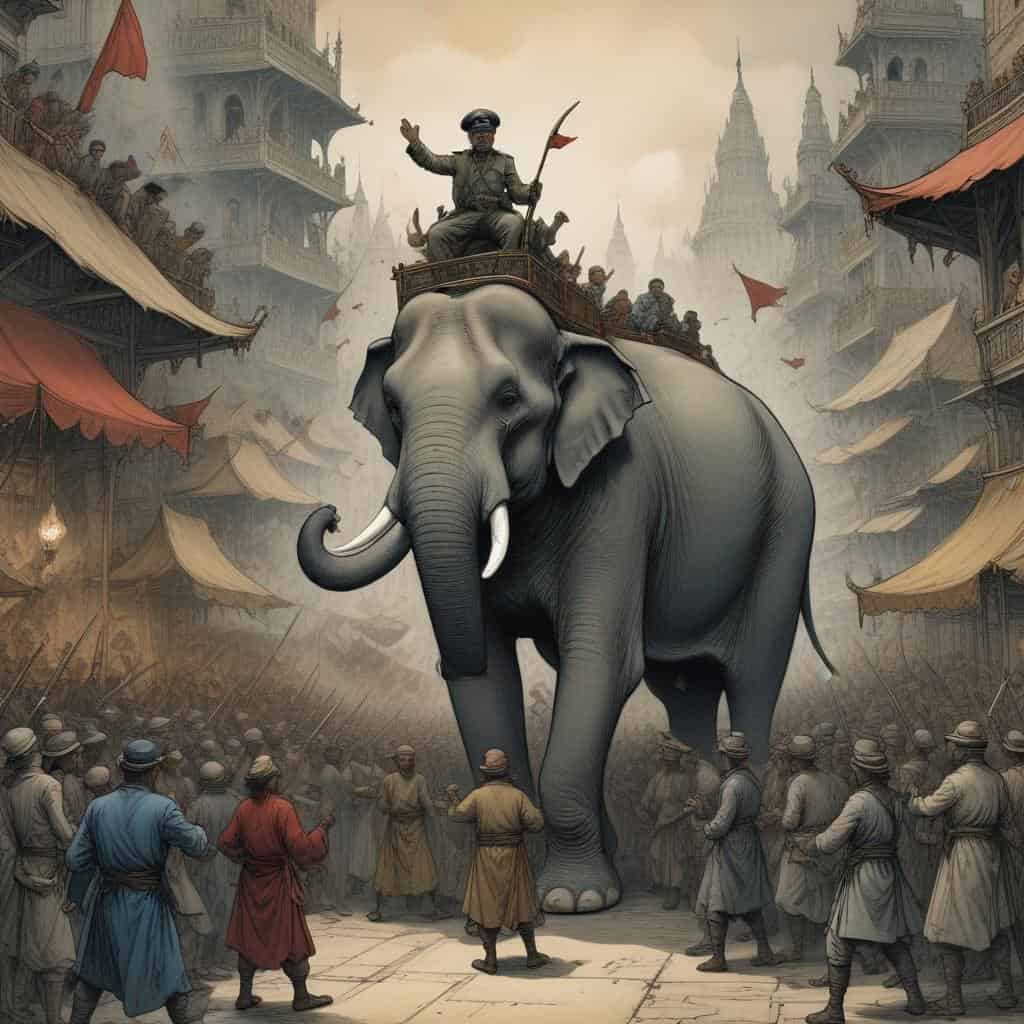 The Arrival of the Elephant