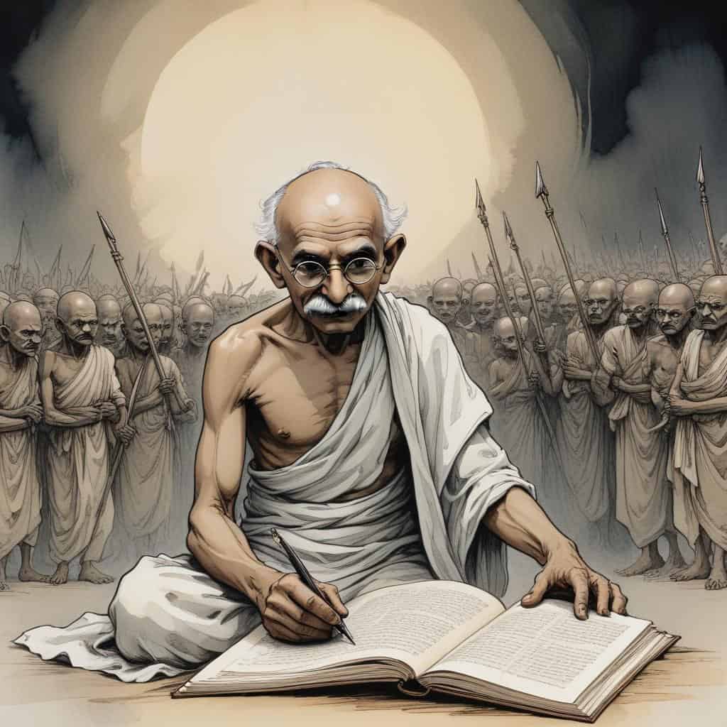 6. Gandhis Contradictions