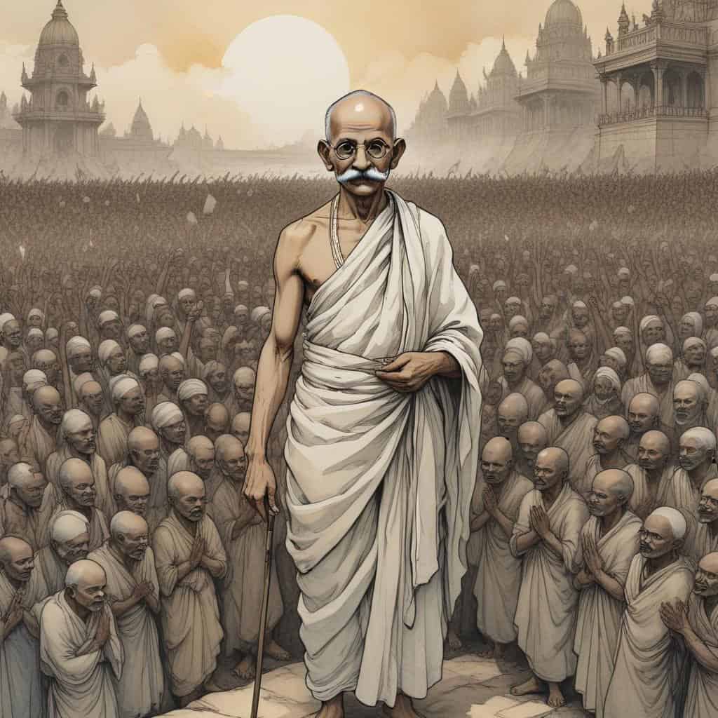 8. Gandhis Impact on India