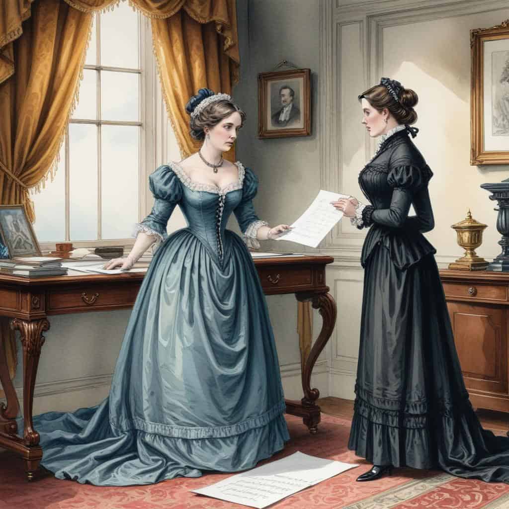 Mrs. Erlynne Sacrifices Her Reputation for Her Daughter