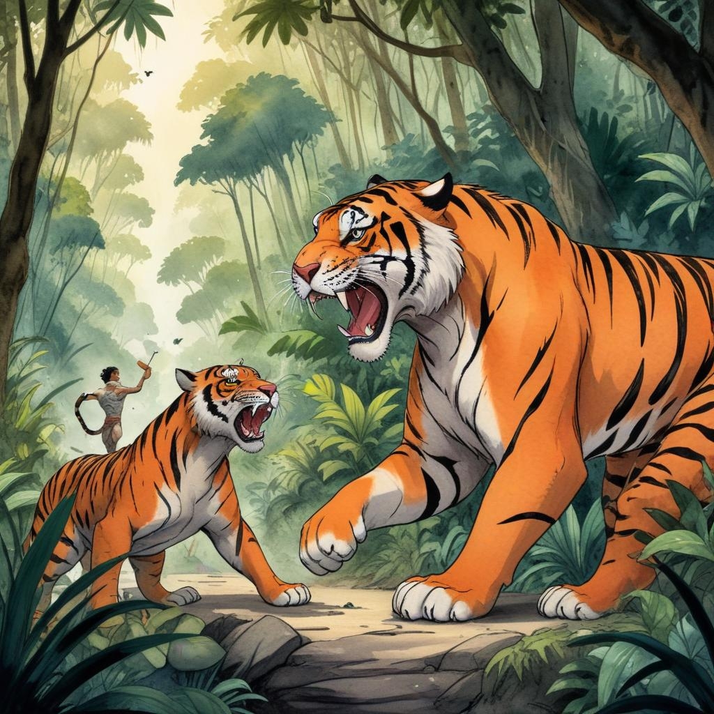 The Battle with Shere Khan