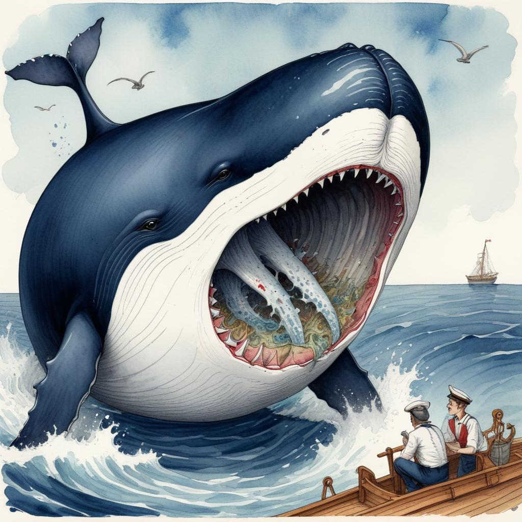 How the Whale Got Its Throat