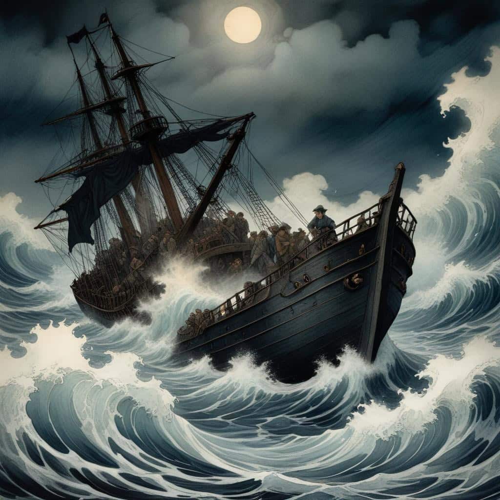 1. Harvey Cheyne Falls Overboard