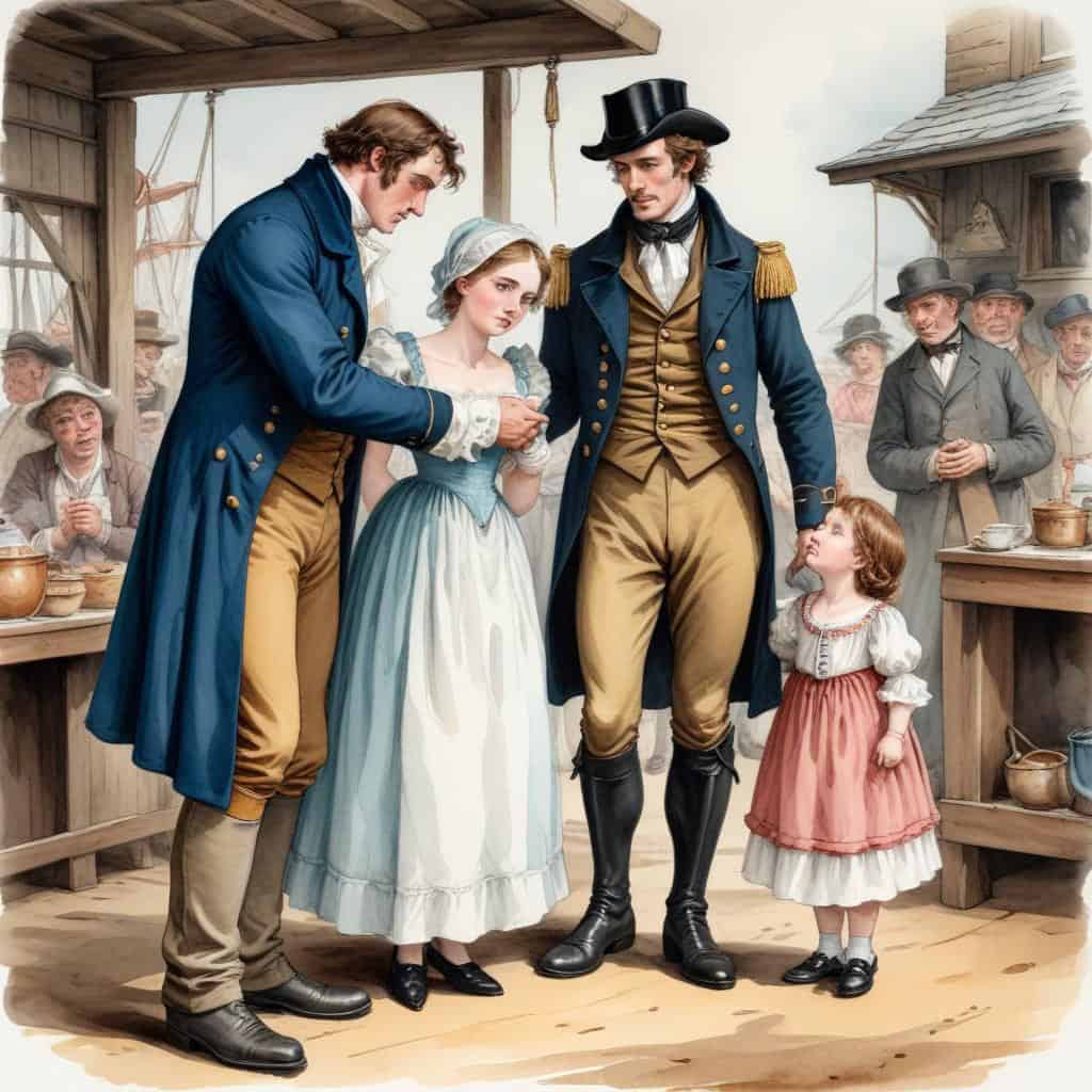 1. Michael Henchard sells his wife and daughter