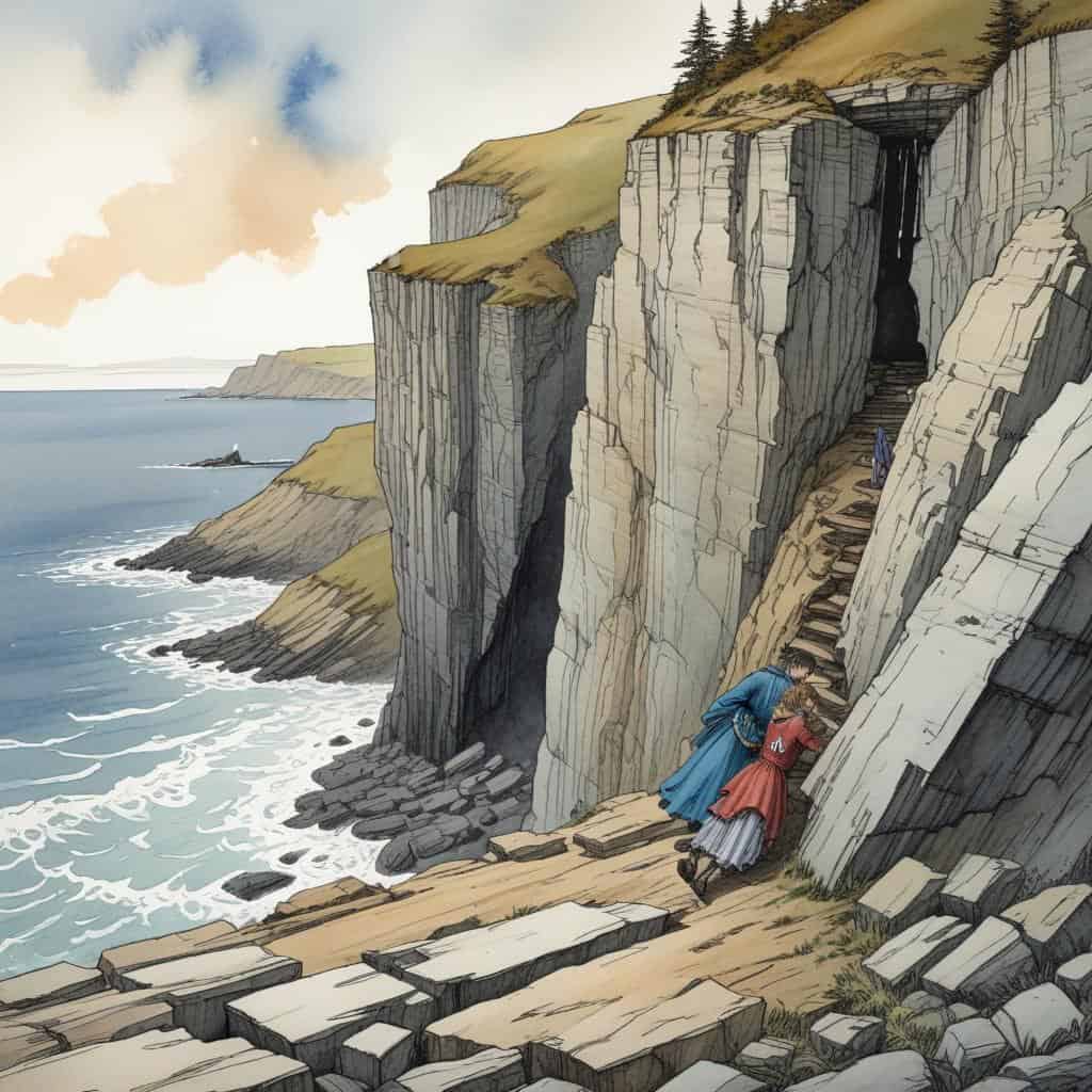 8. Tragic accident on the cliffs