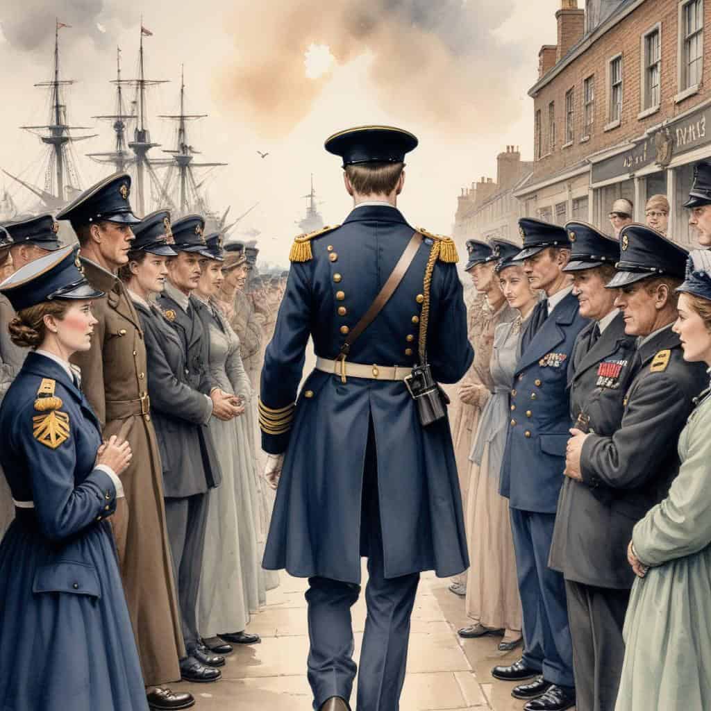 John Lovedays Departure