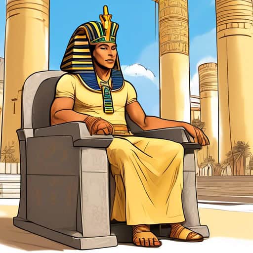King Taharqa