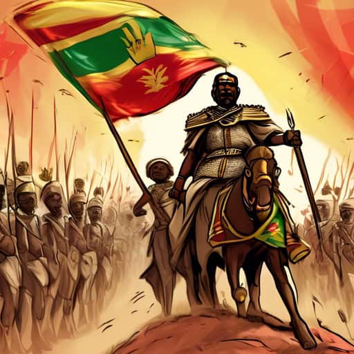 Emperor Menelek II of Ethiopia