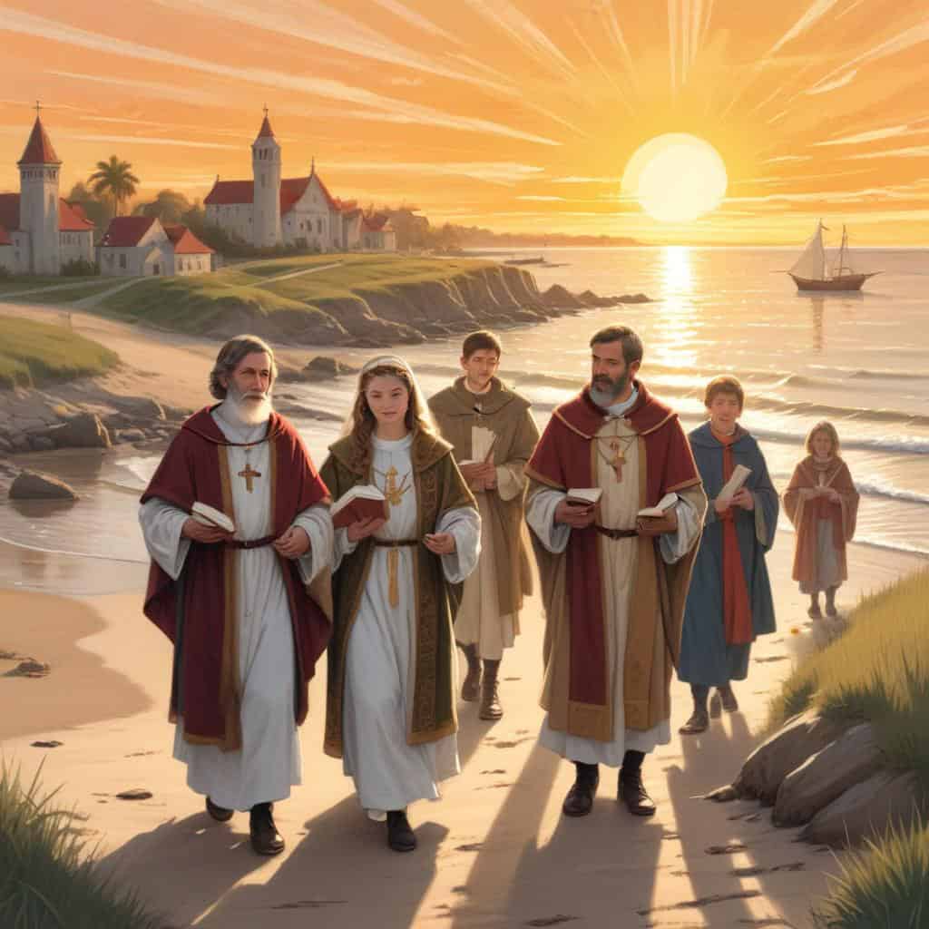 1. Arrival of St. Augustine