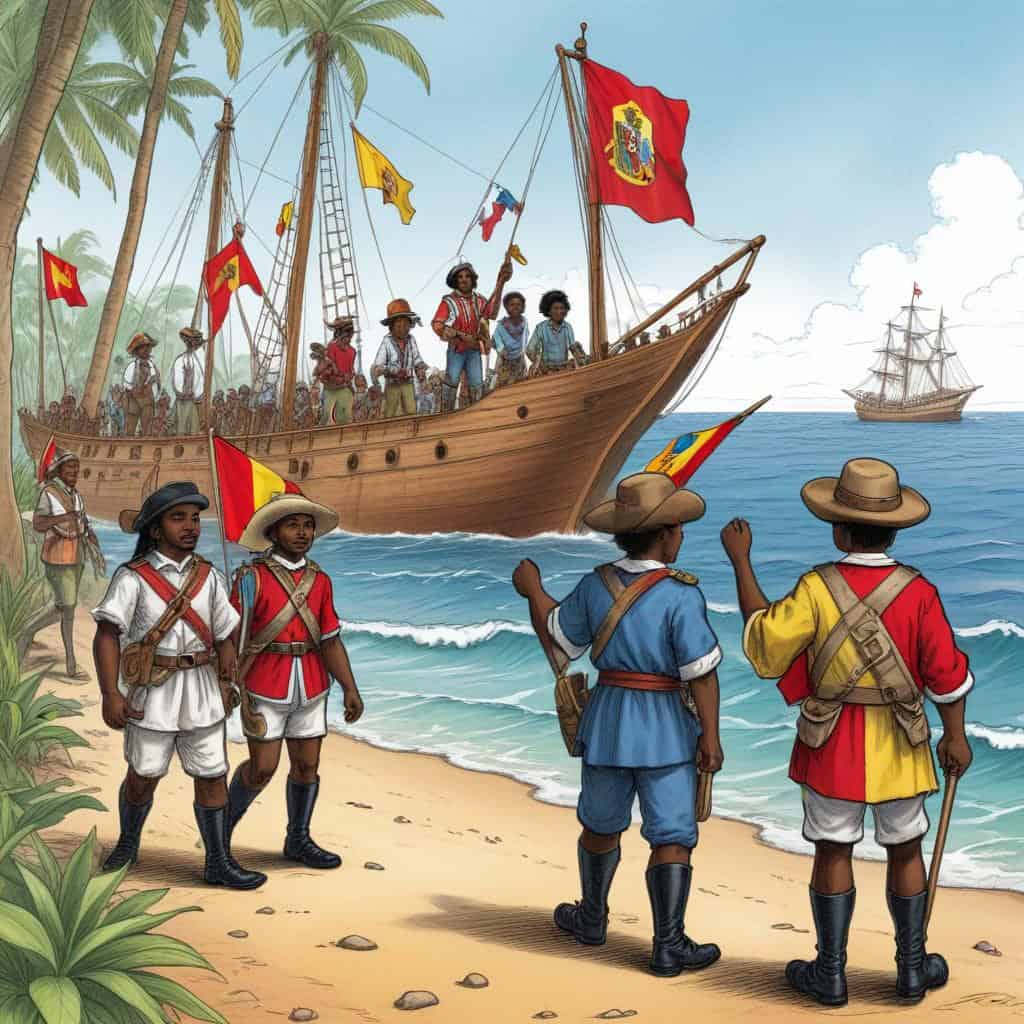 The Arrival of the Spanish Explorers
