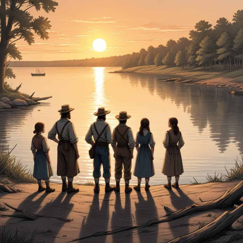 Arrival at Jamestown