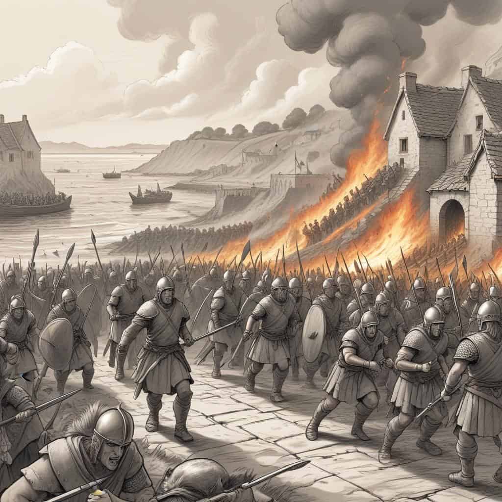 The Saxon Raids