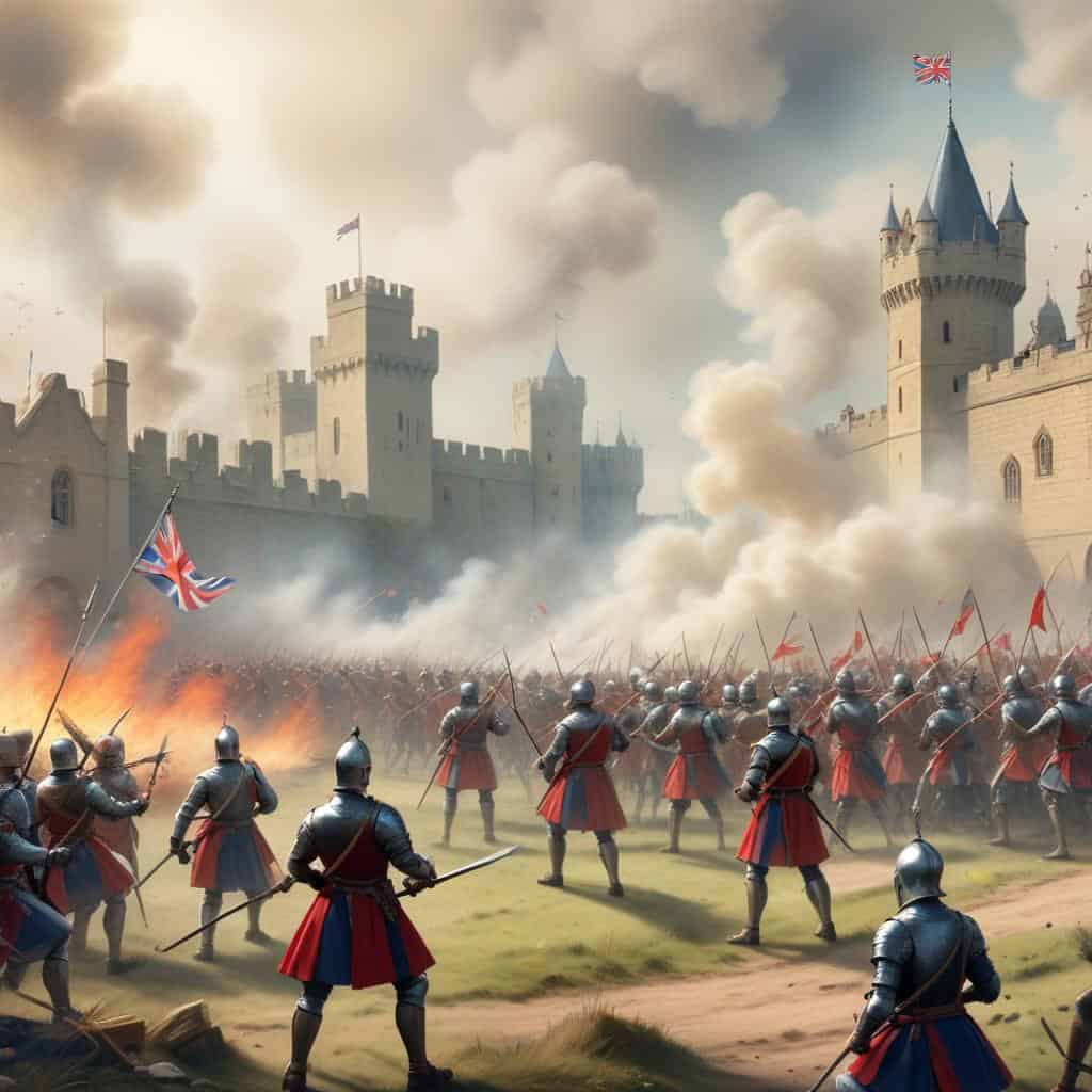 3. Wars with Scotland and France