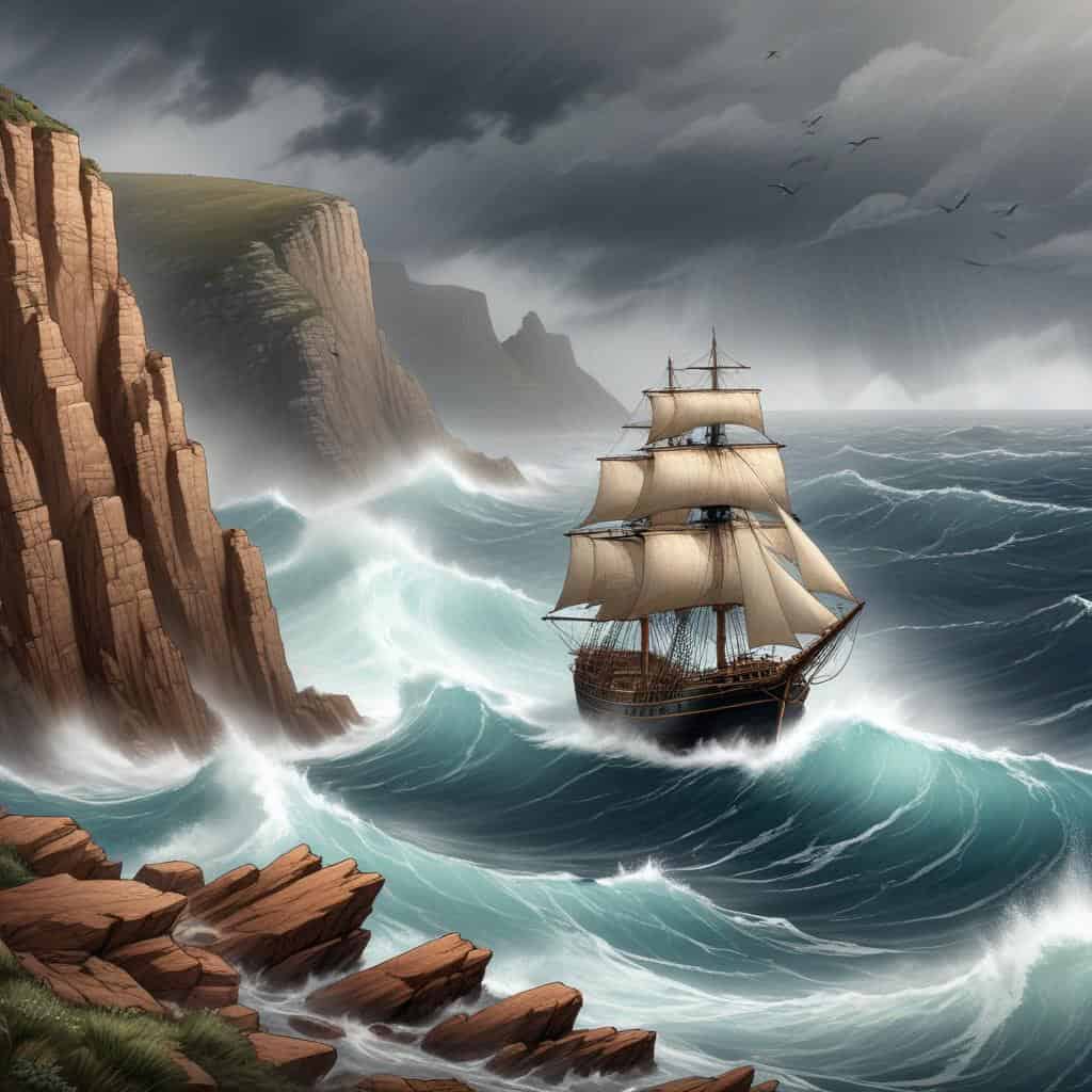 Passing around the Cape of Good Hope