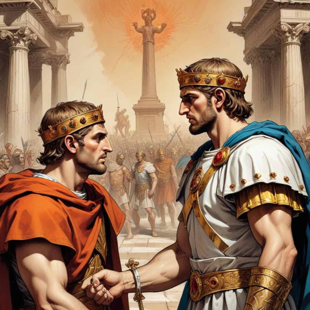 Conflict with Constantine